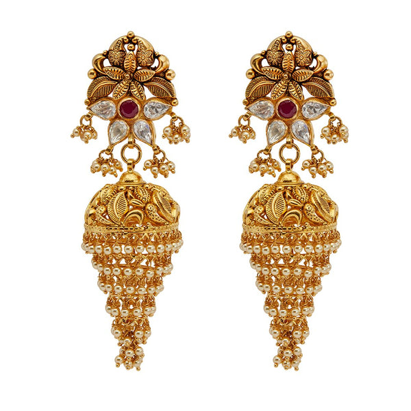 Flora Gold Earrings