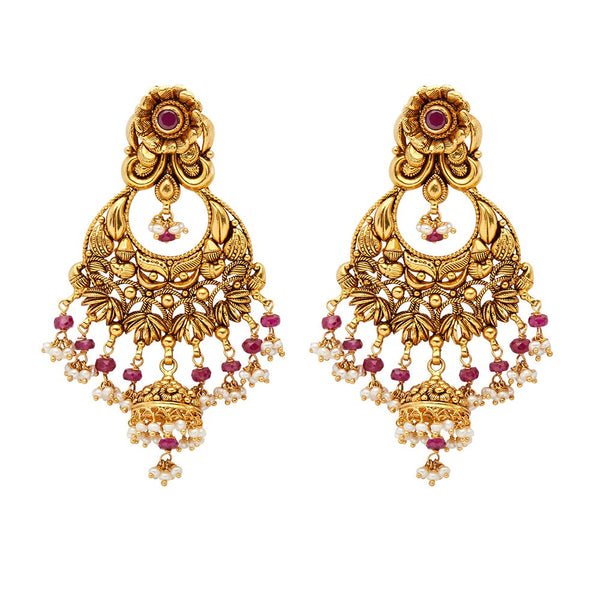 Traditional Gold Earrings